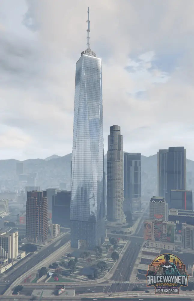 Freedom Tower & Plaza – Mapping FiveM – Tour iconique, MLO, appartements & bureaux