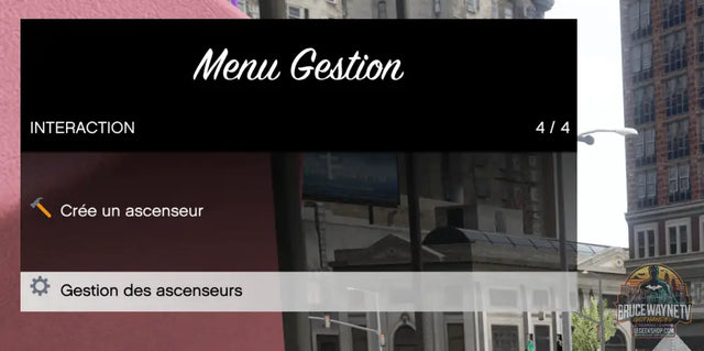 Script Ascenseur Interactif