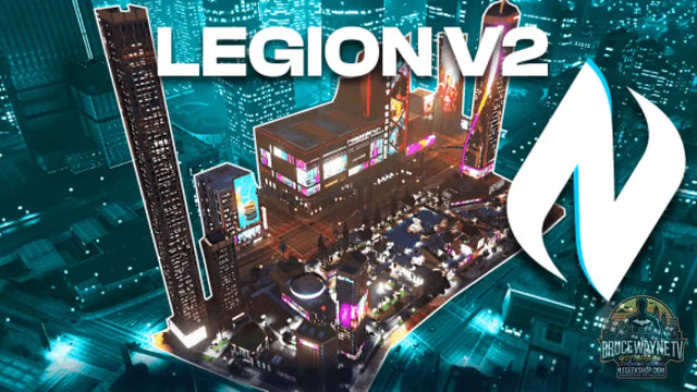 Legion Square Extended V2 – Mapping FiveM : 5 bâtiments, bar, park, DJ zone, parkings
