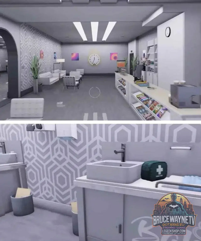 Mapping Hospital PhillBox Next Génération pour FiveM — Design moderne, zones fonctionnelle