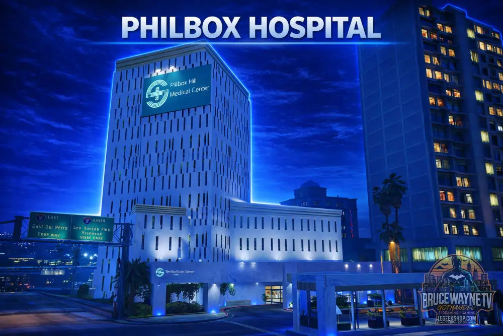 Philbox Hospital V1 - Mapping FiveM Hôpital Ultra-Réaliste RP