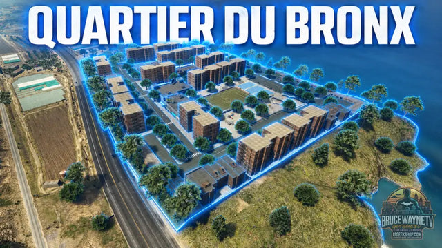 Quartier du Bronx MLO FiveM - Gang RP Paleto Bay - Superette Tacos Planque 100% Optimise