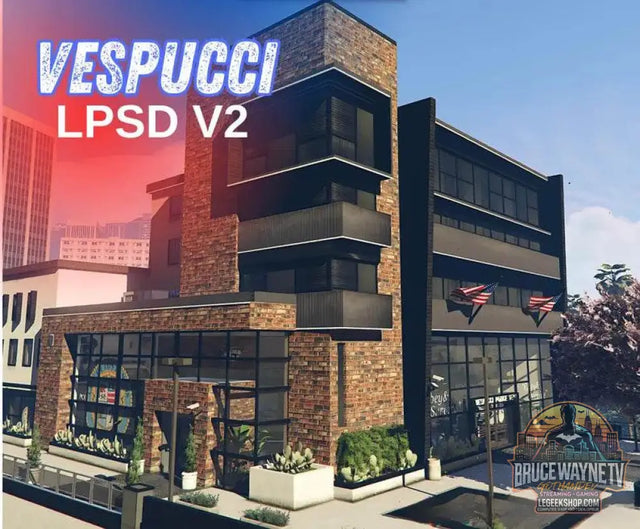 Service de police de Vespucci FiveM MLO | MLO Optimisé & Immersif